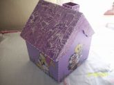Casinha porta treco lilás Looney Tunes