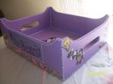 Cesta porta treco lilás Looney Tunes