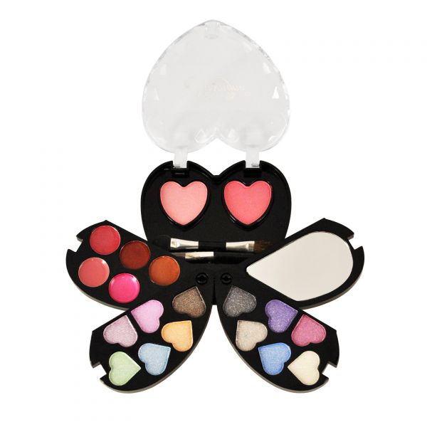 Jasmyne Kit Maquiagem - Sombra, Blushes e Batom V610
